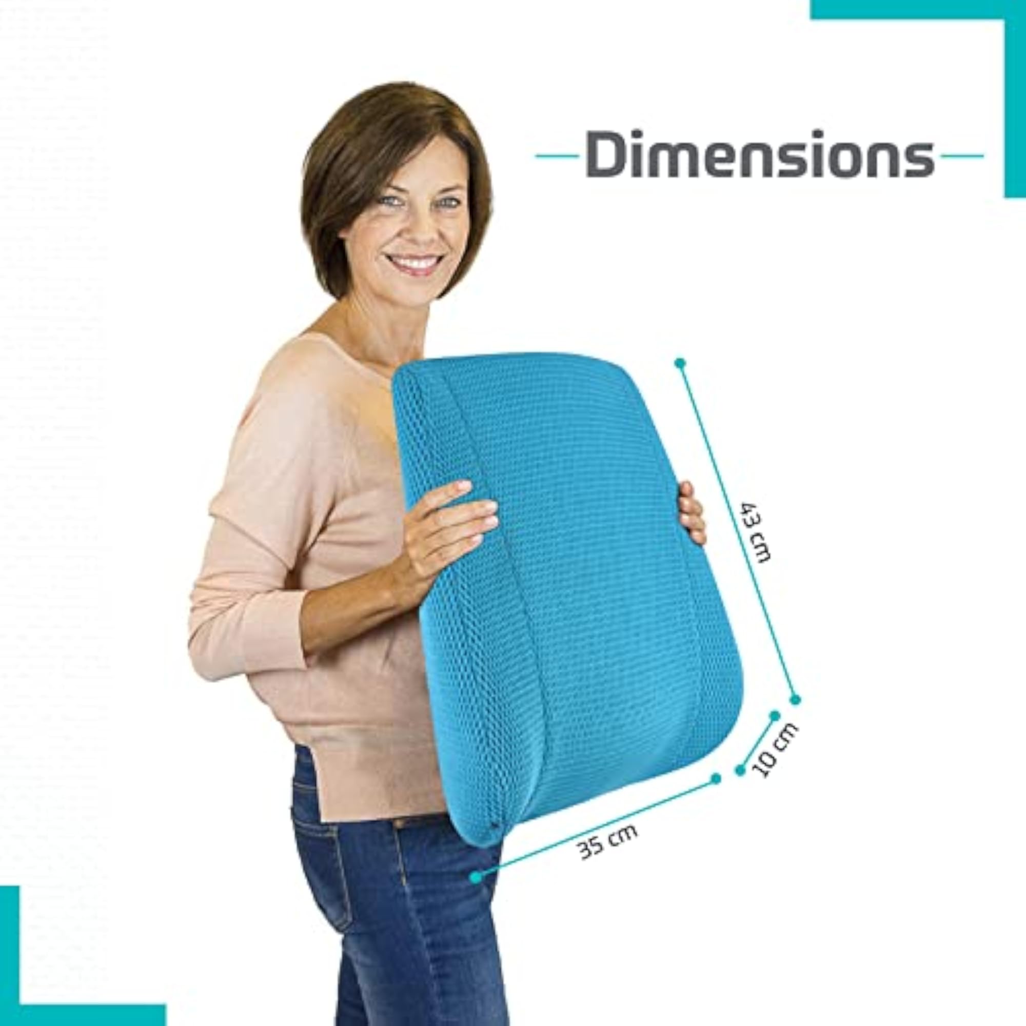 Orthopedic Lumbar Support Cushion for Men & Women